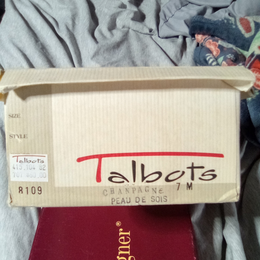 Talbots Champagne Peau de Soie Shoes